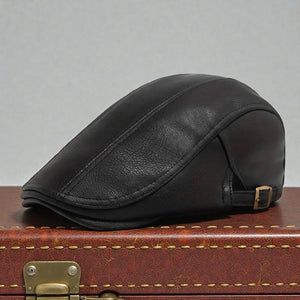 Leather Flat Cap | OSMYRA