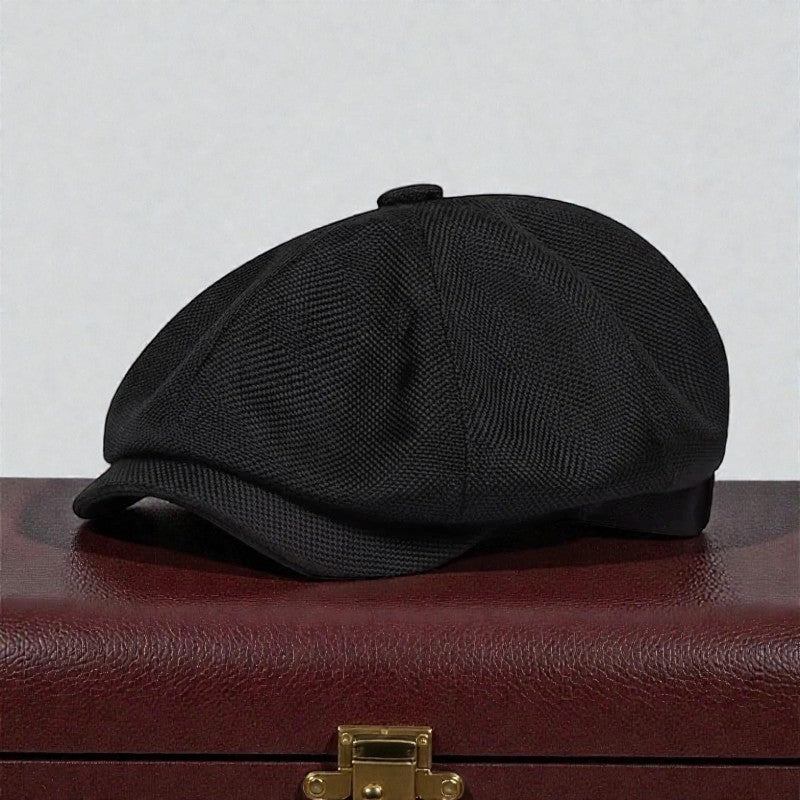 Cotton Twill Newsboy Cap | IVREX – Hudson's Caps
