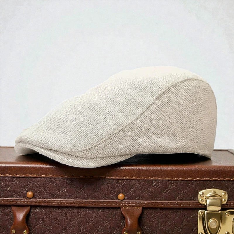 Linen Blend Ivy Cap | DORVYN